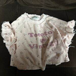 Tocoto vintage girls terry top size 4